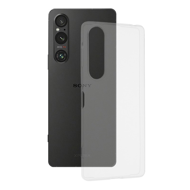 Кейс за Sony Xperia 1 V - Clear Silicone - Прозрачен