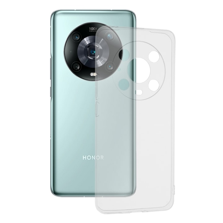 Кейс за Honor Magic 4 Pro 5G - Clear Silicone - Прозрачен