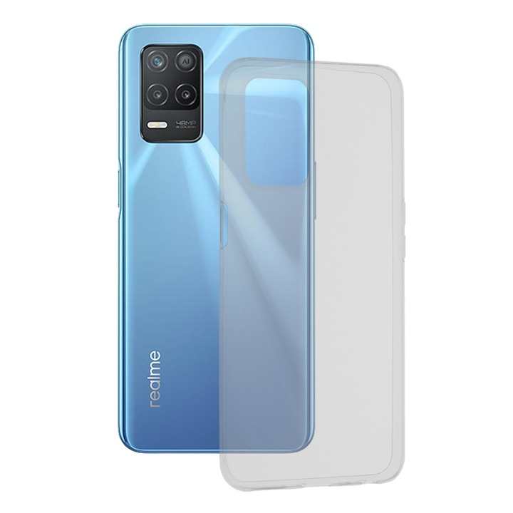 Кейс за Realme 8 5G - Clear Silicone - Прозрачен