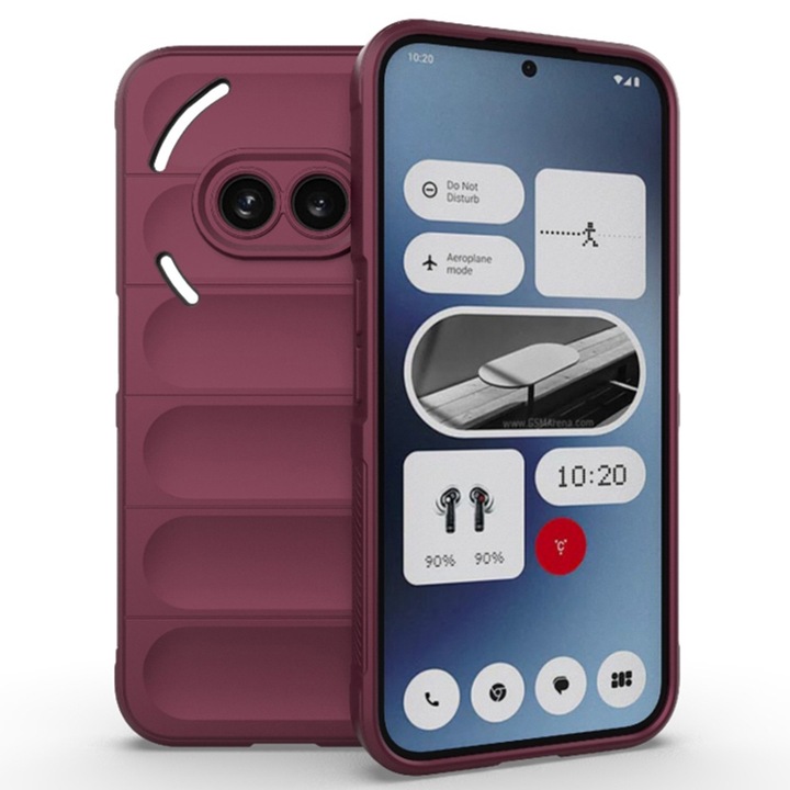 Калъф fixGuard Magic Shield за Nothing Phone (2a) / (2a) Plus - Bordeaux