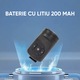 Kerékpár kürt, lopásgátló riasztó, 120 dB kürt, 200 mAh akkumulátor USB töltéssel, univerzális illeszkedés, beleértve a robogót, robogót, elektromos kerékpárt, e-bike-ot, kormánymarkolat, vízálló