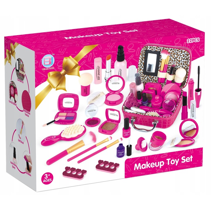 Детски козметичен комплект 20 бр, в затворен куфар B22h1