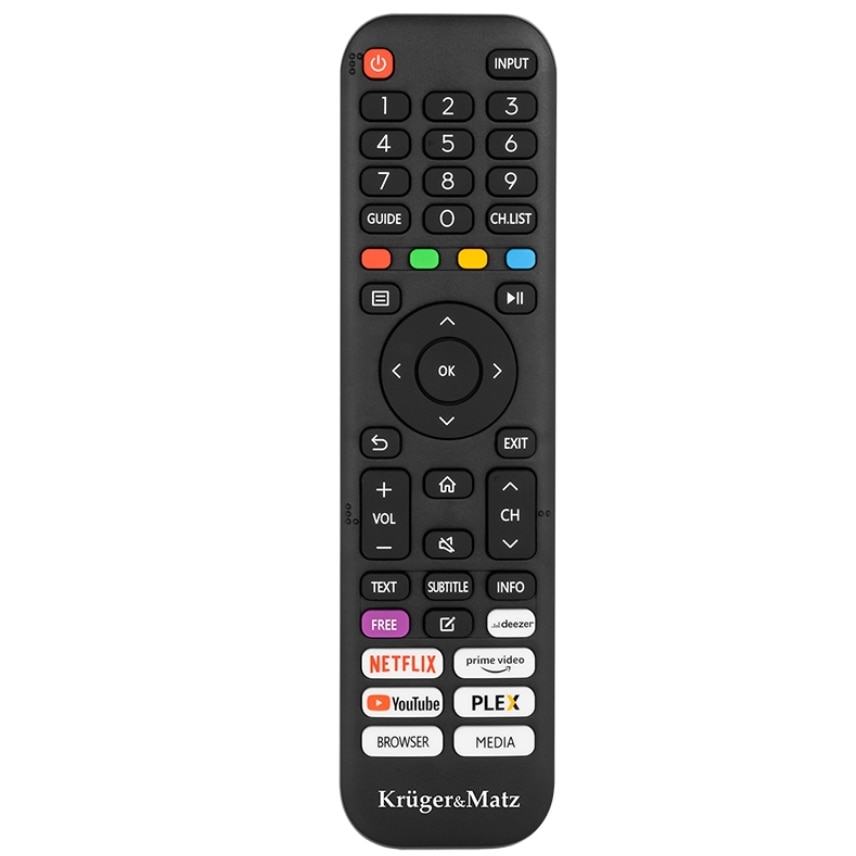 Televizor LED Kruger&Matz 101 cm 40" KM0240FHD-V, Full HD, Smart TV, WiFi, CI+