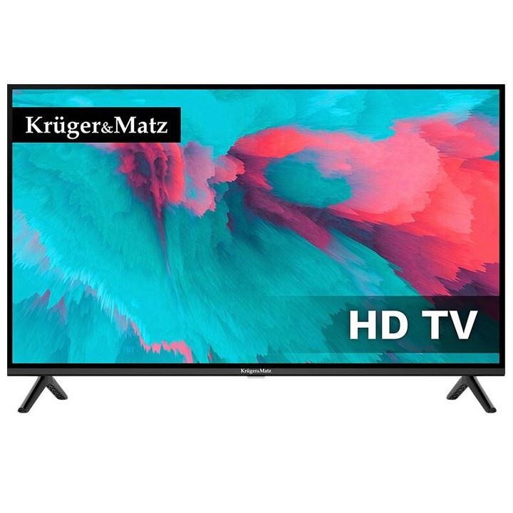 Televizor LED Kruger&Matz 80 cm 32" KM0232-T5, HD Ready, CI+