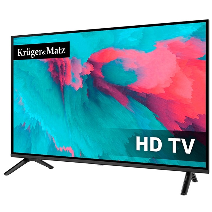 Televizor LED Kruger&Matz 80 cm 32" KM0232-T5, HD Ready, CI+