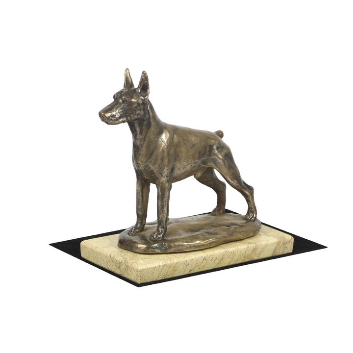 Statuie Dobermann, Art-Dog, Bronz, 21 x 11.5 x 19.5 cm