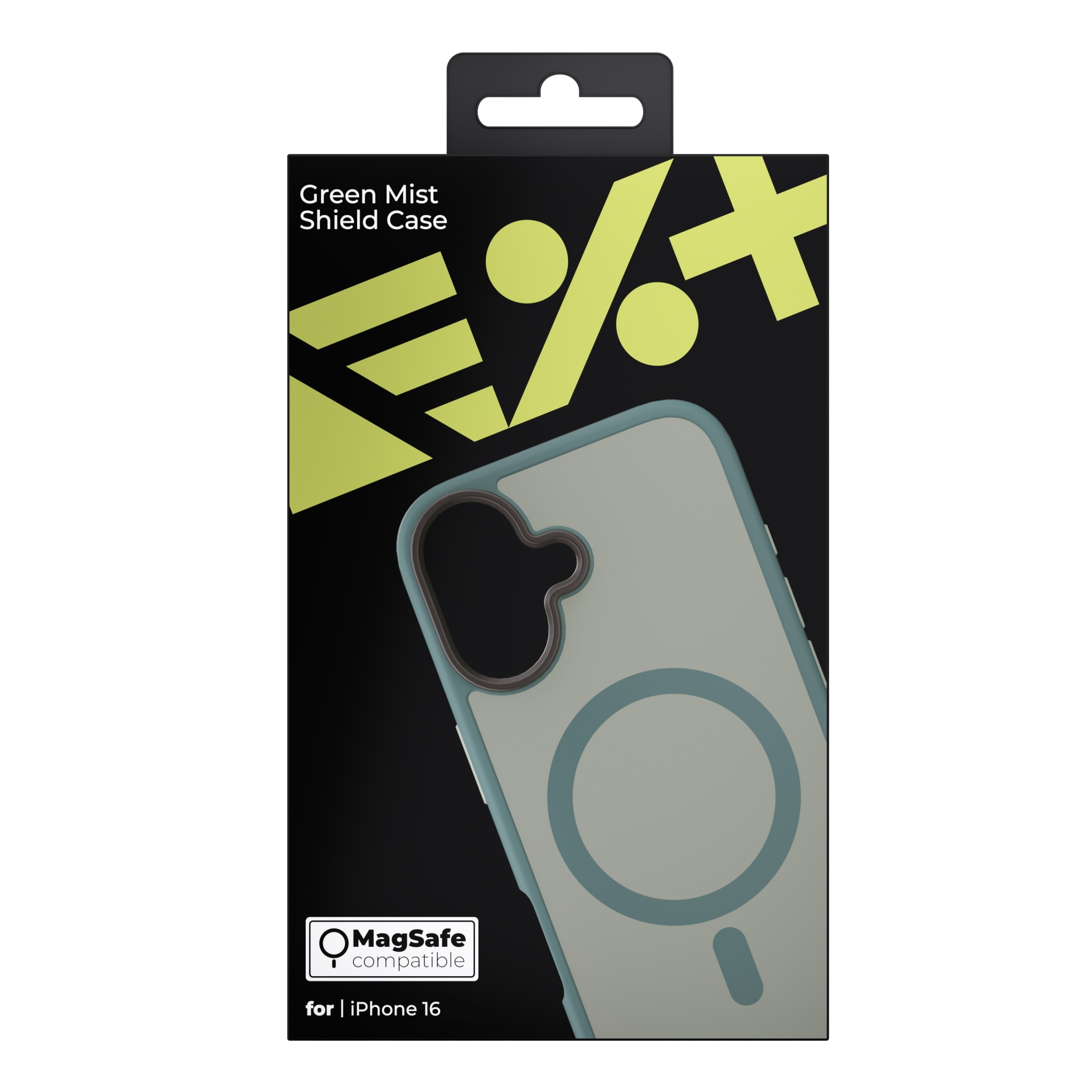 Husa de protectie NEXT ONE compatibila MagSafe pentru iPhone 16 (2024), Green Mist