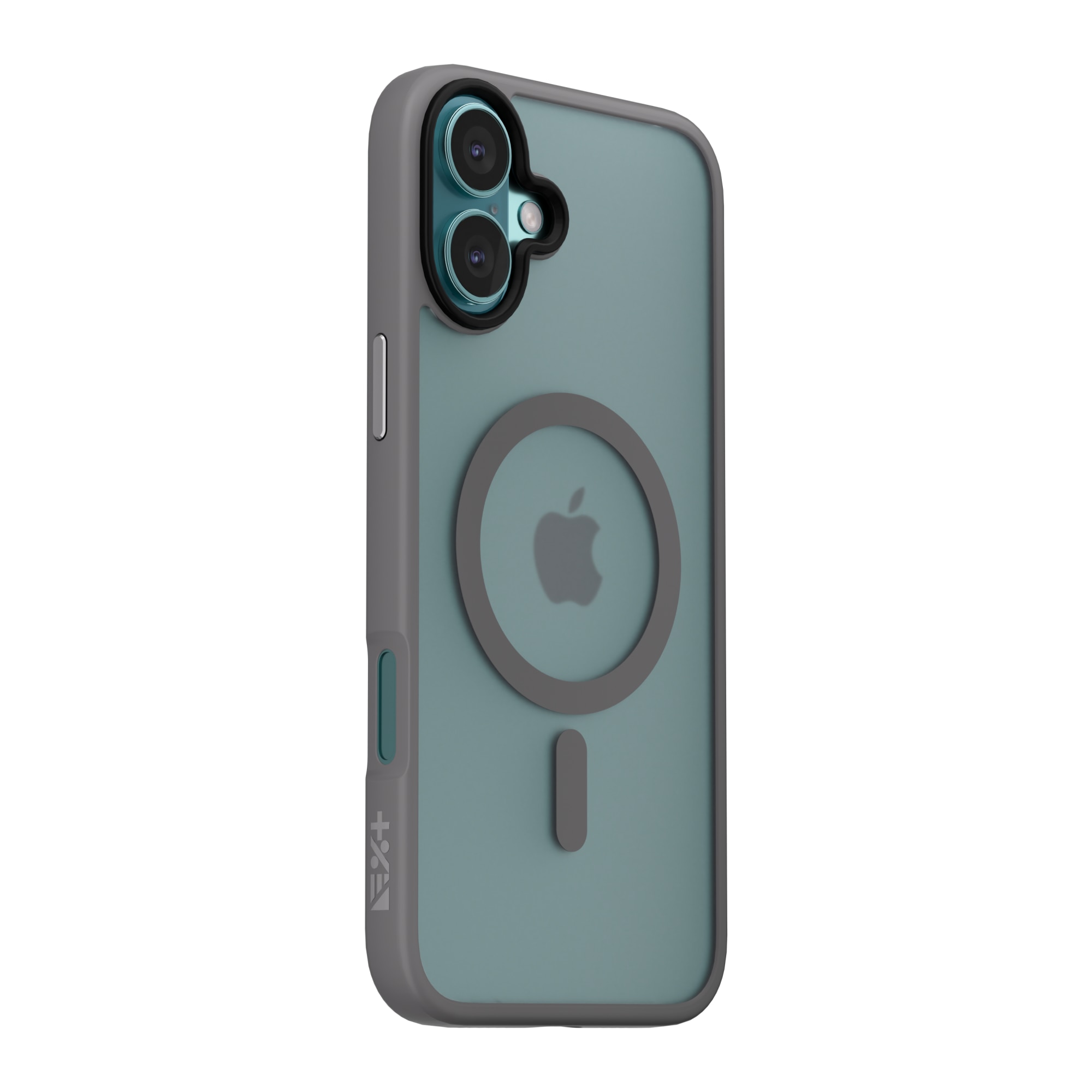 Husa de protectie NEXT ONE compatibila MagSafe pentru iPhone 16 Plus (2024), Gray Mist