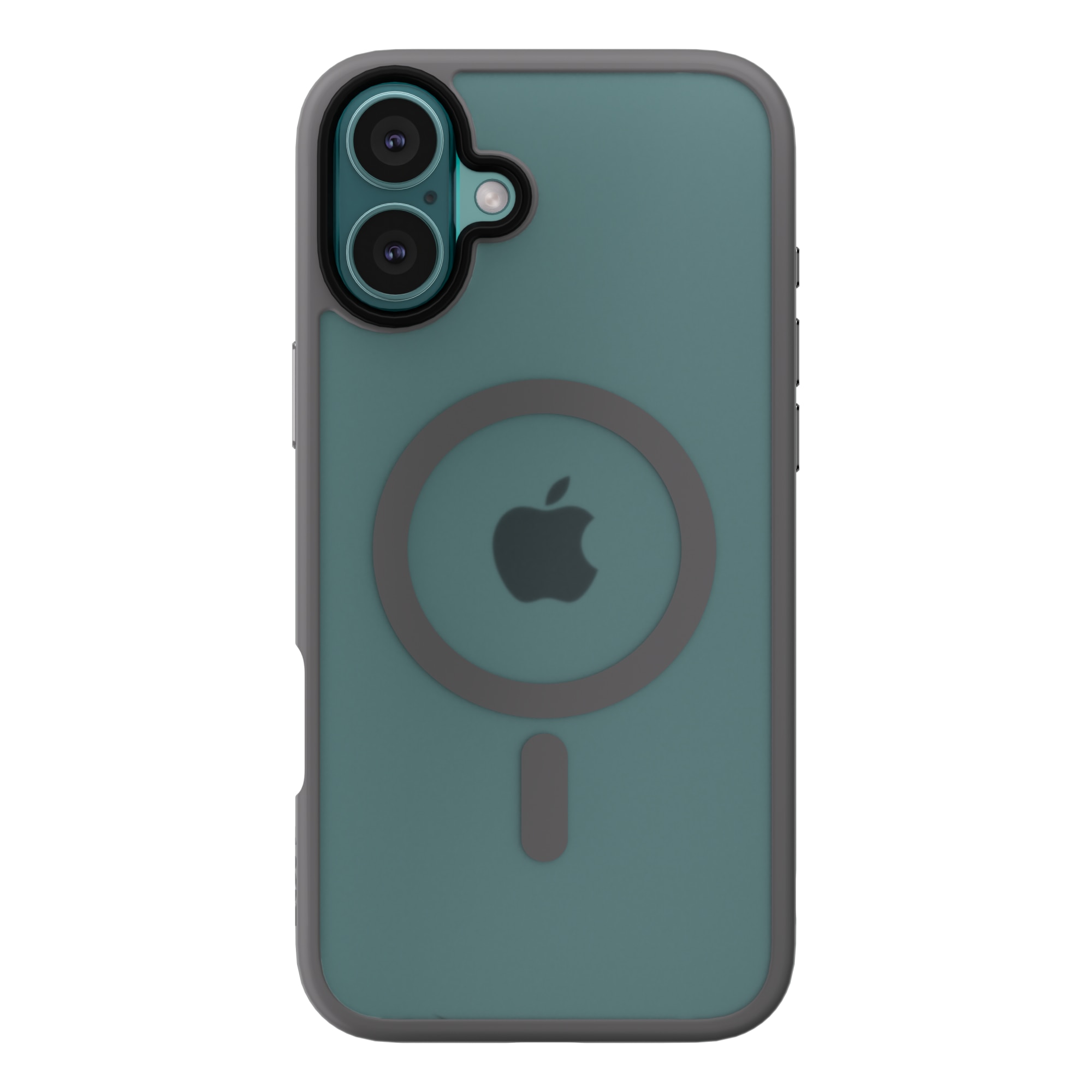 Husa de protectie NEXT ONE compatibila MagSafe pentru iPhone 16 Plus (2024), Gray Mist