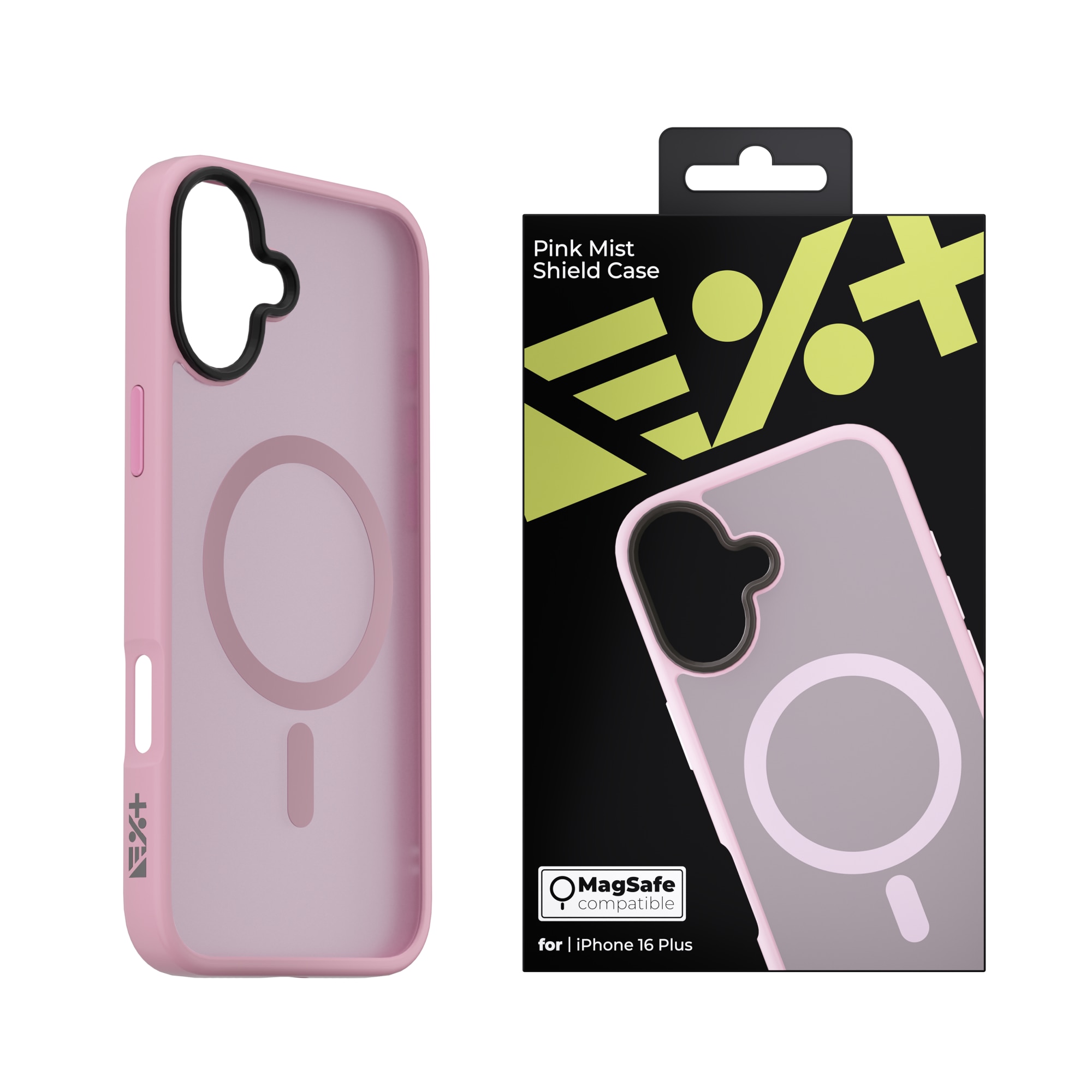 Husa de protectie NEXT ONE compatibila MagSafe pentru iPhone 16 Plus (2024), Pink Mist