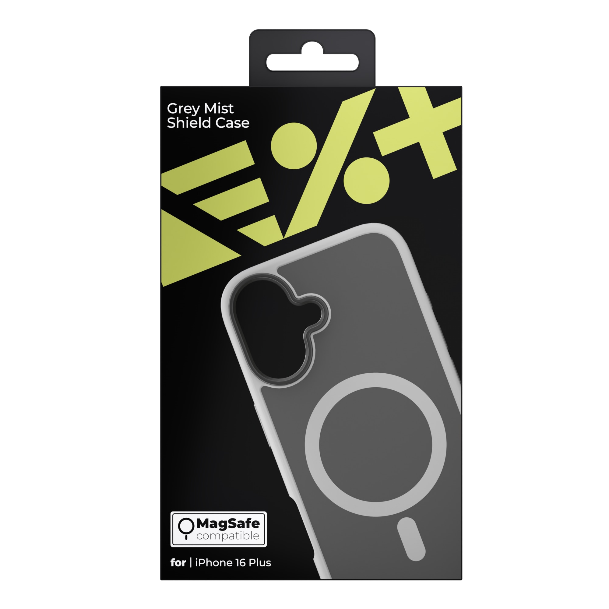 Husa de protectie NEXT ONE compatibila MagSafe pentru iPhone 16 Plus (2024), Gray Mist