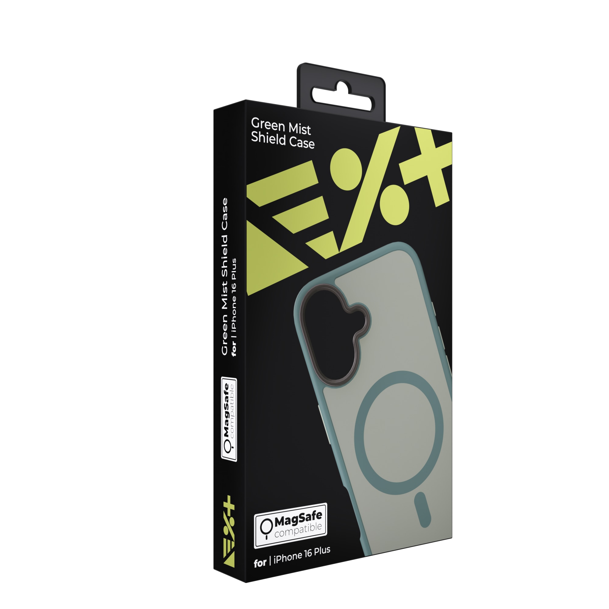 Husa de protectie NEXT ONE compatibila MagSafe pentru iPhone 16 Plus (2024), Green Mist