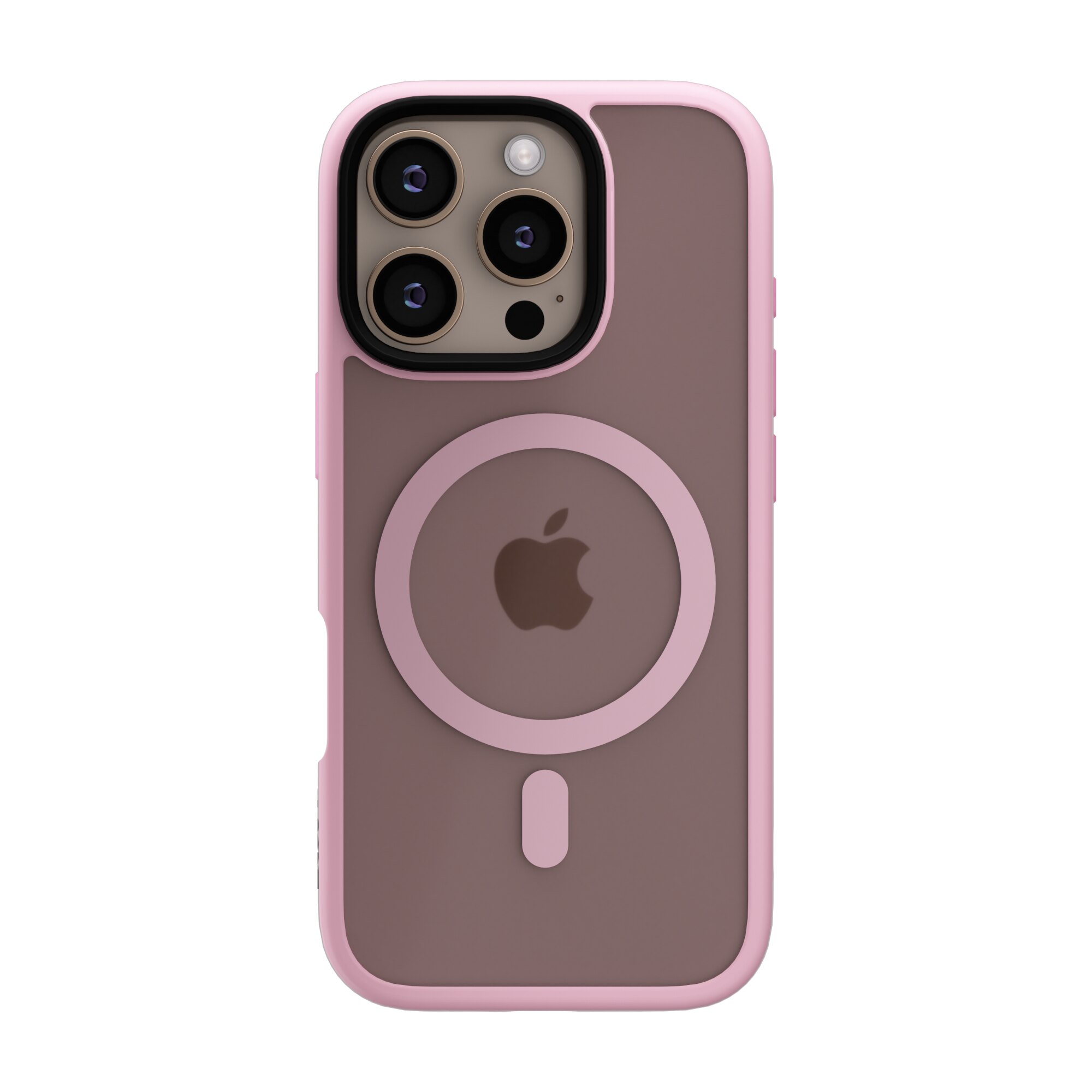 Husa de protectie NEXT ONE compatibila MagSafe pentru iPhone 16 Pro (2024), Pink Mist