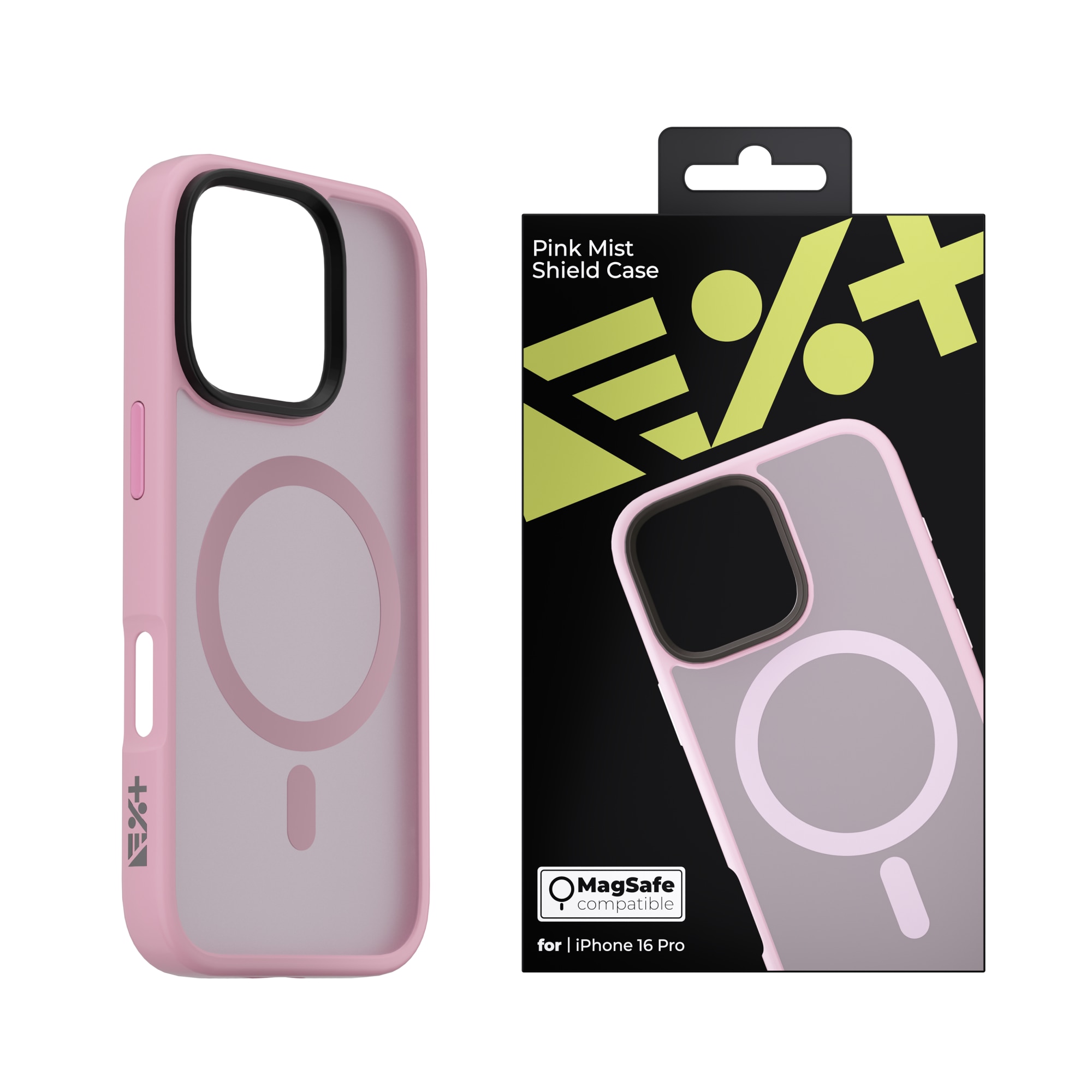Husa de protectie NEXT ONE compatibila MagSafe pentru iPhone 16 Pro (2024), Pink Mist
