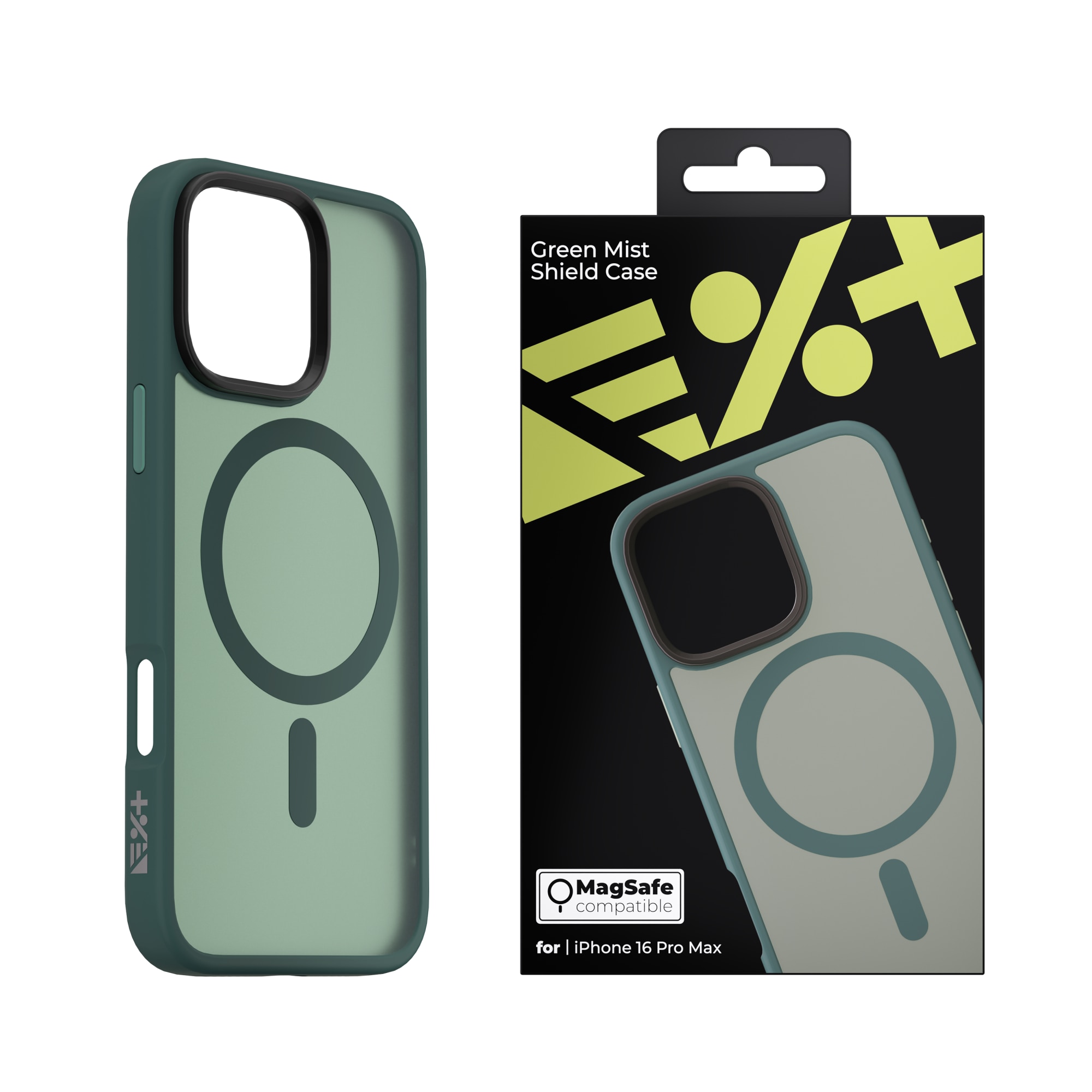 Husa de protectie NEXT ONE compatibila MagSafe pentru iPhone 16 Pro Max (2024), Green Mist