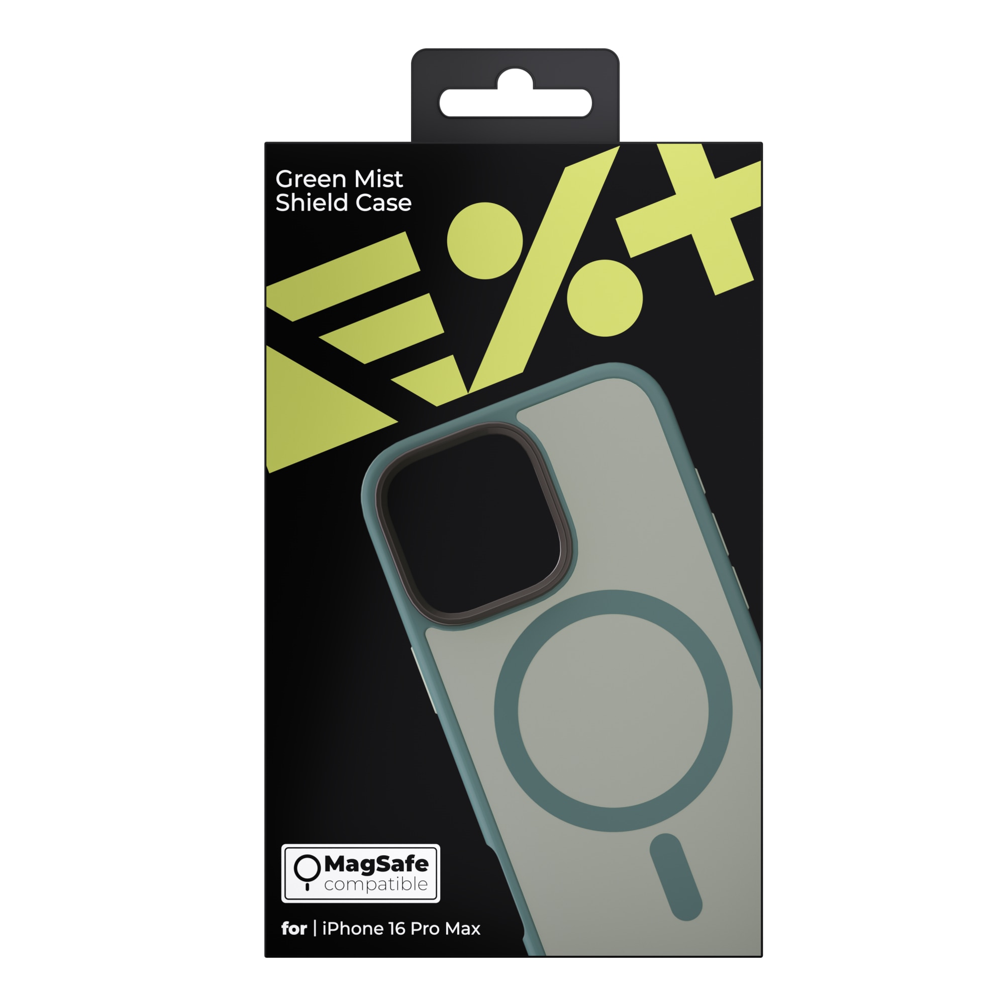 Husa de protectie NEXT ONE compatibila MagSafe pentru iPhone 16 Pro Max (2024), Green Mist