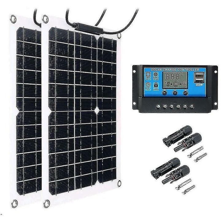 Комплект соларна система 600W, 18V, полиестер, 60A