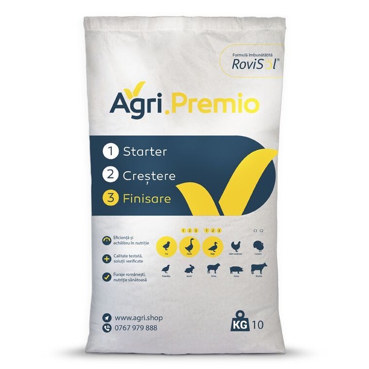 Csirke befejező takarmány III. fázis Agri.Premio (10 kg), Agri.Shop