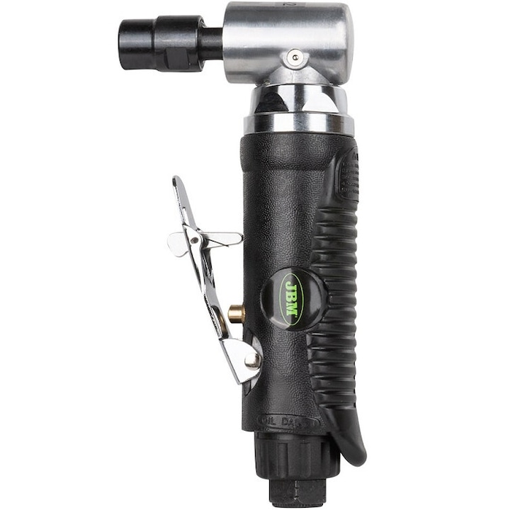 Polizor/biax unghiular pneumatic JBM, unghi 90 grade, antrenor patrat 1/4 inch, cupla 1/4 inch, 20000 rpm, consum aer 113 l/min, 6.3 bar