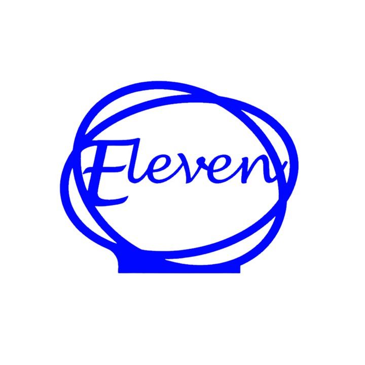 Сватбена украса за маса, "ELEVEN", зала за събития, 163 X 202 мм синьо