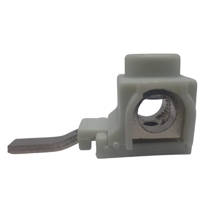 Set 10 bucati cleme terminale 63A de conectare conductor maxim 16mm² la sigurante impreuna cu pieptene busbar