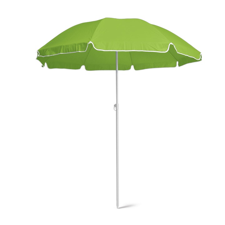 Umbrela de soare Parasolar, manar transport, ø1400 mm, 1600 mm, Husa: 1000 x 120 mm, verde, dalimag