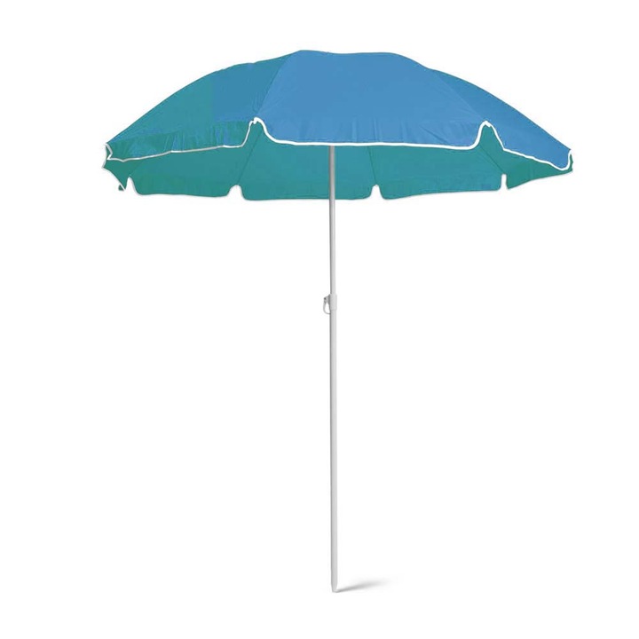 Umbrela de soare Parasolar, manar transport, ø1400 mm, 1600 mm, Husa: 1000 x 120 mm, turcoaz, dalimag