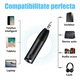 Адаптер bluetooth receiver audio 5.0, Audio Receiver with 3.5 mm Port, Compatible with Any Device, for Car, Audio System, Speakers, LEIISVK, Black