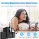 Адаптер bluetooth receiver audio 5.0, Audio Receiver with 3.5 mm Port, Compatible with Any Device, for Car, Audio System, Speakers, LEIISVK, Black