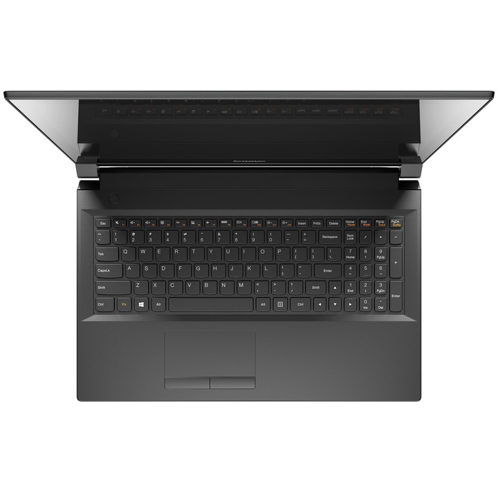 Laptop Lenovo B50-70 cu procesor Intel® Core™ i3-4030U, 1.90GHz, Haswell™, 4GB, 1TB, AMD Radeon R5 M230 2GB, FreeDOS, Black