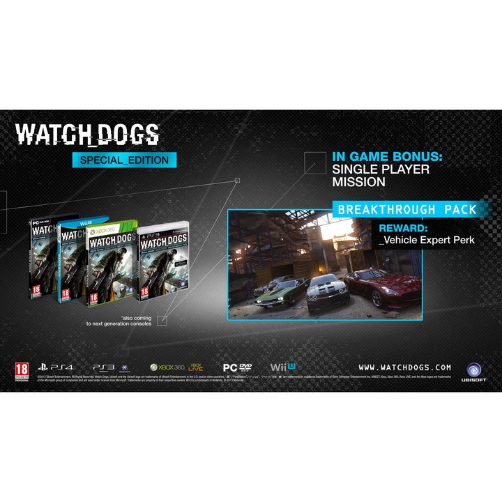 Joc Watch Dogs Special Edition pentru PC