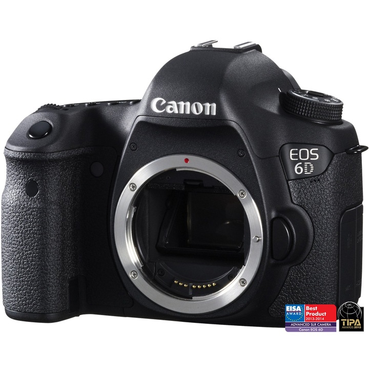 Aparat foto DSLR Canon EOS-6D, Body, 20.2 MP, GPS/WIFI