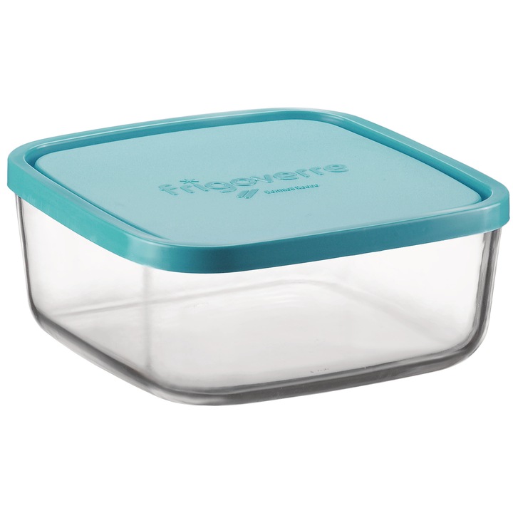 Caserola alimentara patrata Bormioli Frigoverre, 19cm, 2000ml