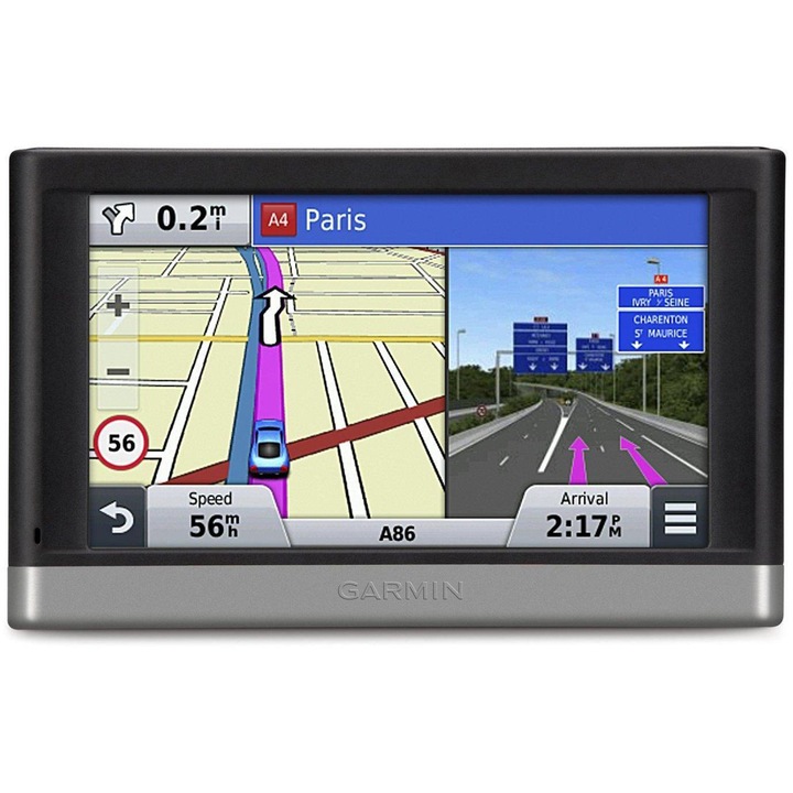 Sistem de navigatie Garmin Nuvi 2497LM, diagonala 4.3", Full Europe + Update gratuit al hartilor pe viata