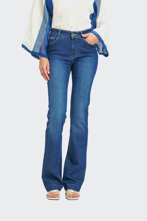 Pantaloni femei W. Wegener Birdy 7878 albastru, M-L INTL M-L INTL