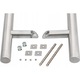 Set 2 manere Kotarbau, Otel inoxidabil, 800x1000 mm, Argintiu