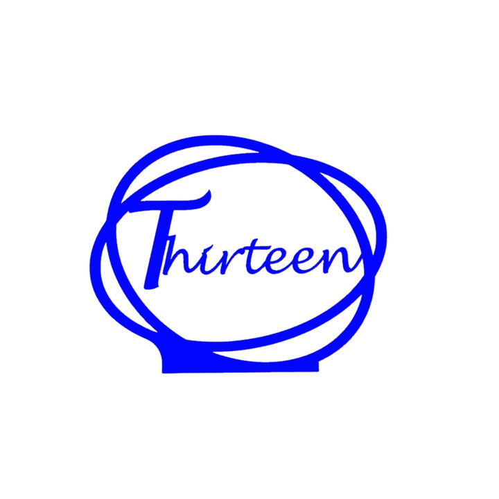 Сватбена украса за маса, "THIRTEEN", зала за събития, 163 X 202 мм синьо