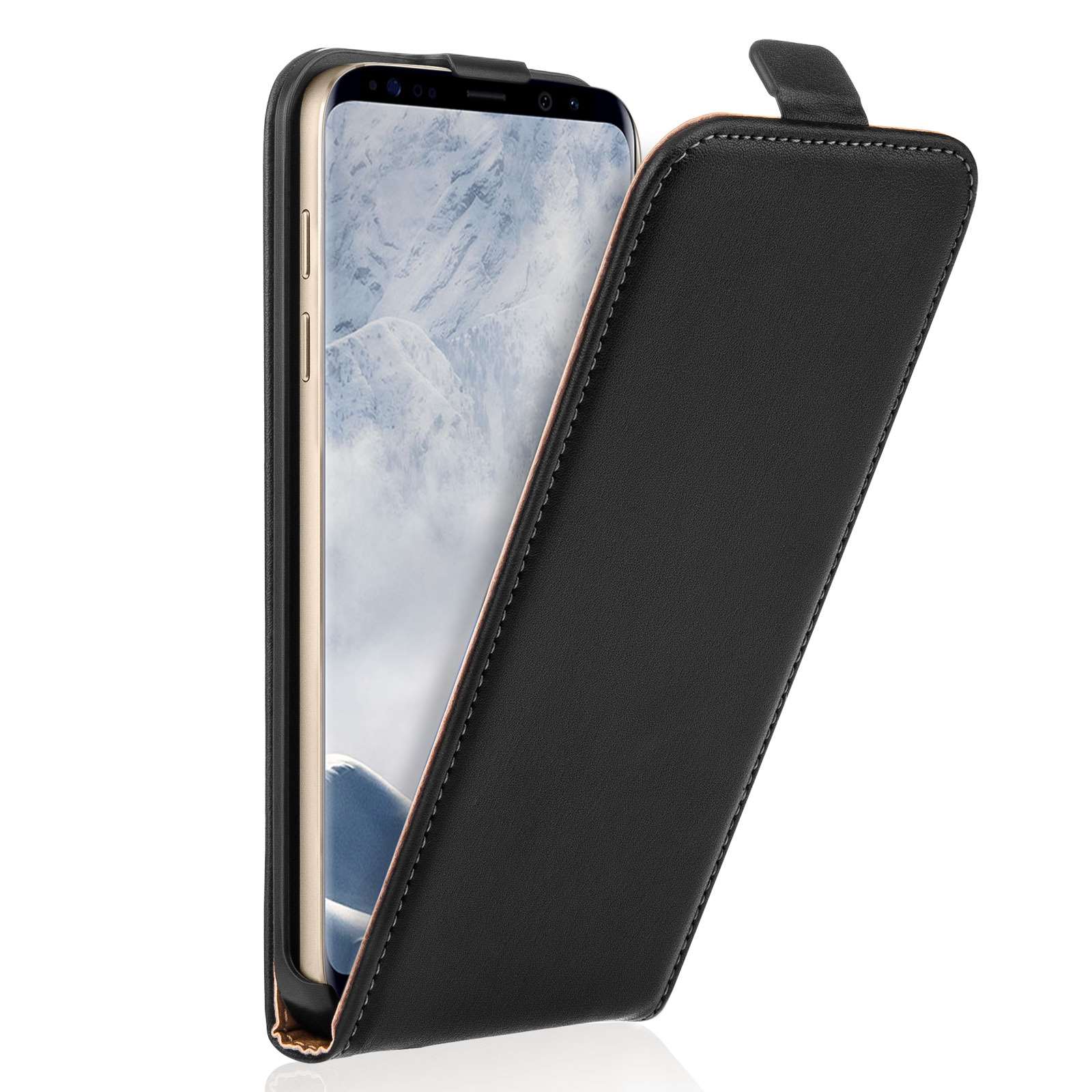 Husa flip Magnet pentru Sony Xperia X Performance, F8131 F8132, neagra