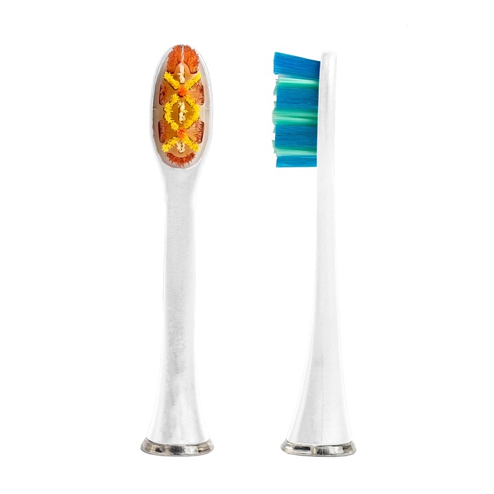 Sonic fogkefe tartalék, Smiley Pro, Pro White, 4 db, fehér