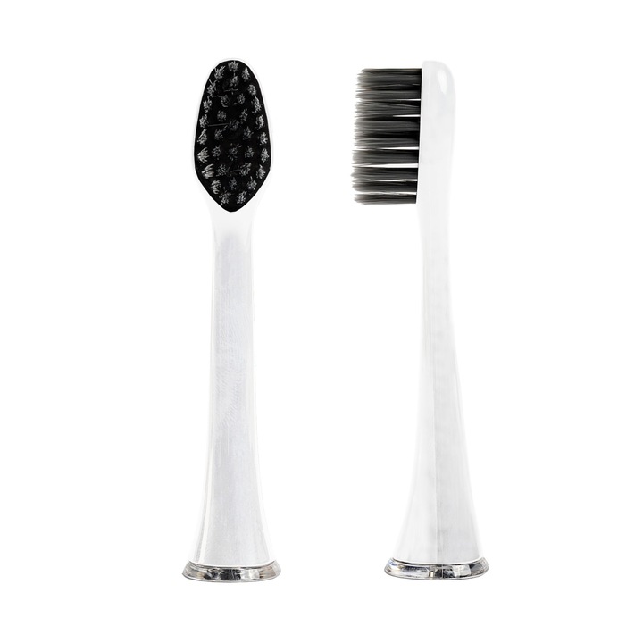Sonic fogkefe tartalék, Smiley Pro White, Carbon tisztítás, 4 db, fehér