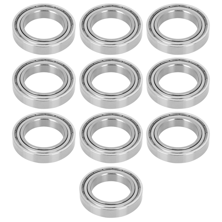 Rulment S6907Z, Jormftte, rozsdamentes acél, 35x55x10mm, 10 darabos készlet