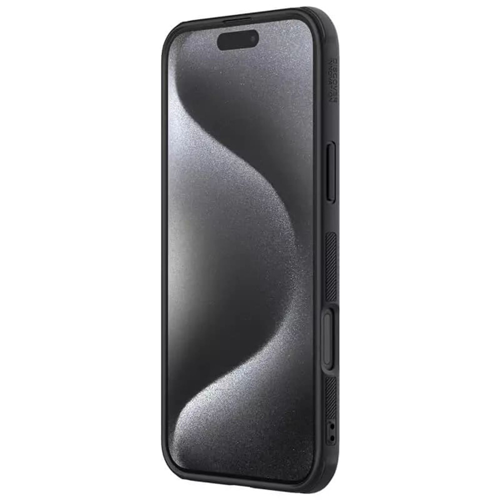 Carcasa Nillkin Frosted Shield Pro compatibila cu iPhone 16 Pro Black