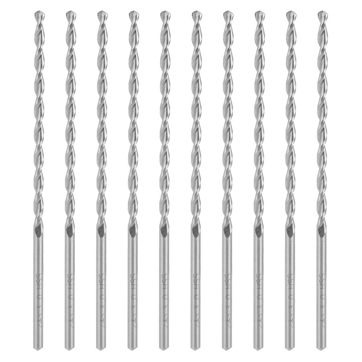 Set 10 burghie din otel rapid, 3x100mm, Enforose