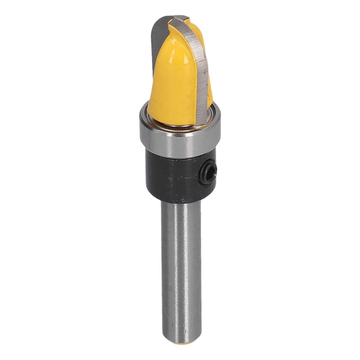 Freza cu nas rotund, pentru scobiri, cu rulment, coada de 1/4 inch, 1/2 inch