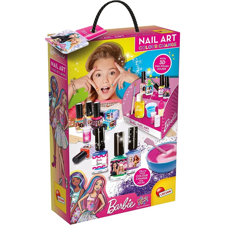 Комплект за красота Lisciani Barbie - Nail Art