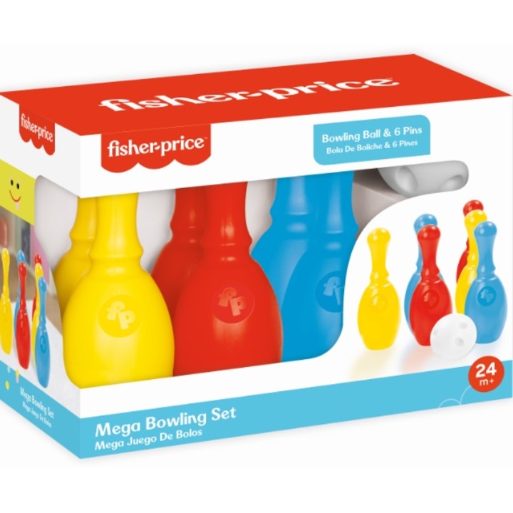 Комплект за боулинг Fisher Price - Mega Bowling