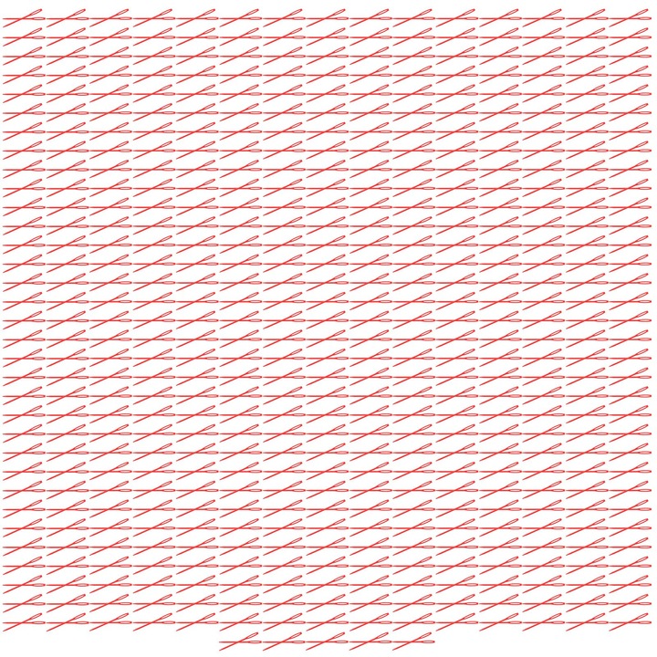 Set 1000 ace de cusut cu ochi mare, Enforose, plastic, rosu trandafiriu