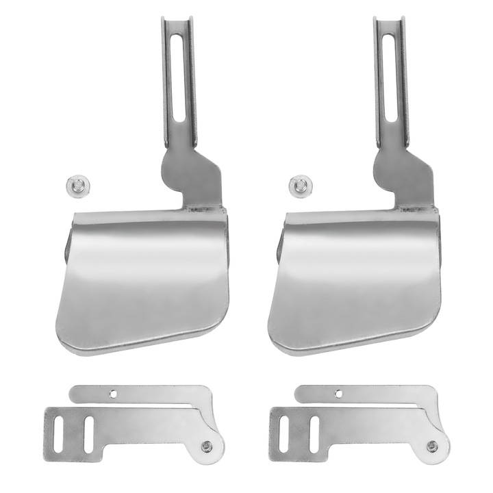 2 db acél varrógéptalp textiliparhoz