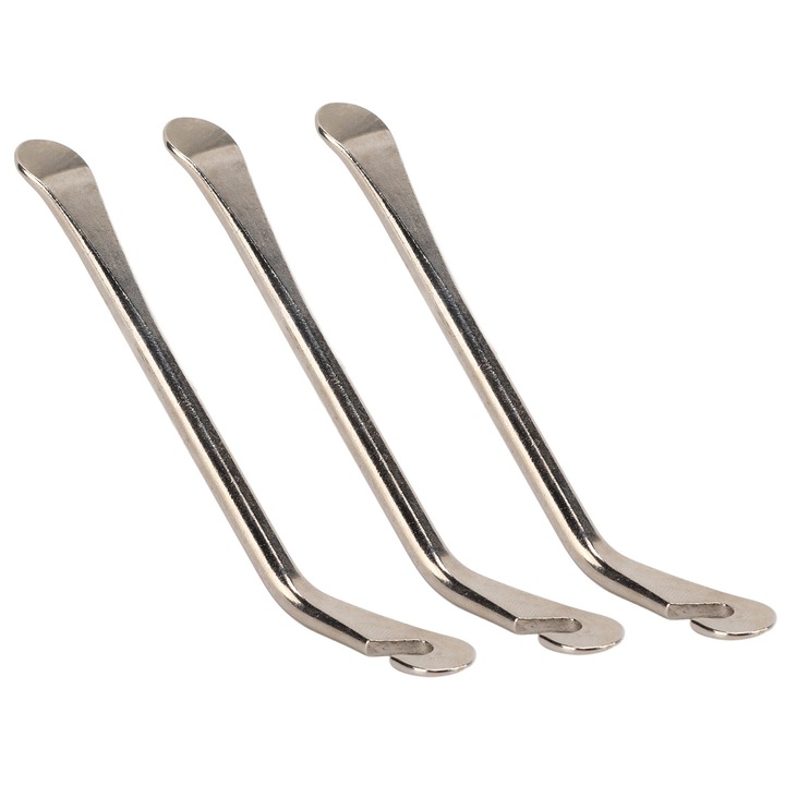 Jormftte 3 darabos kerékpár gumiabroncs-javító szerszámkészlet, nagy szilárdságú acél, hordozható, könnyen használható