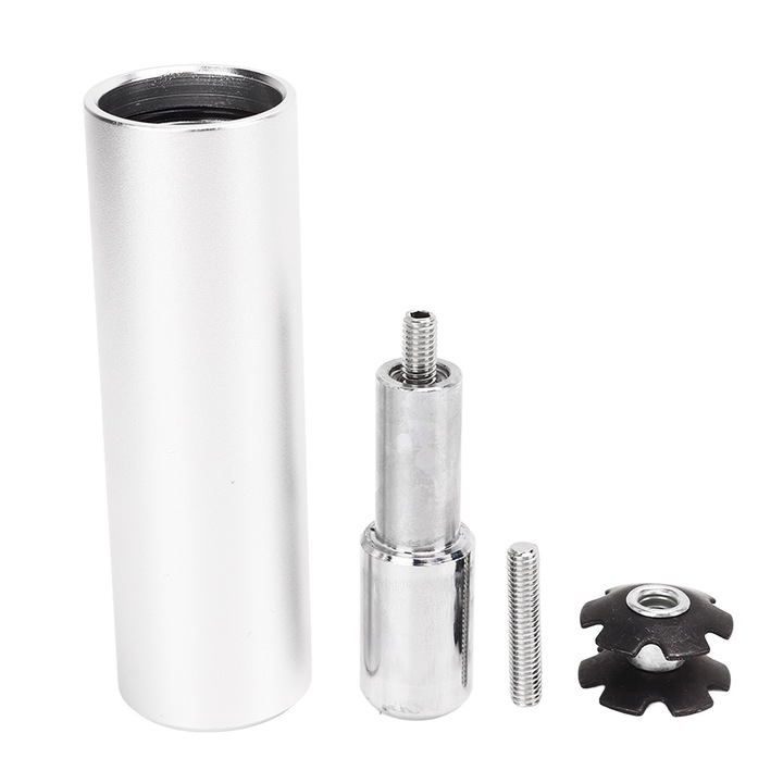 Kerékpárvilla csillag anya beépítő szerszám, Jormftte, alumínium, 28,6 mm, ezüst